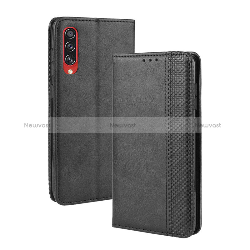 Leather Case Stands Flip Cover Holder BY4 for Samsung Galaxy A90 5G