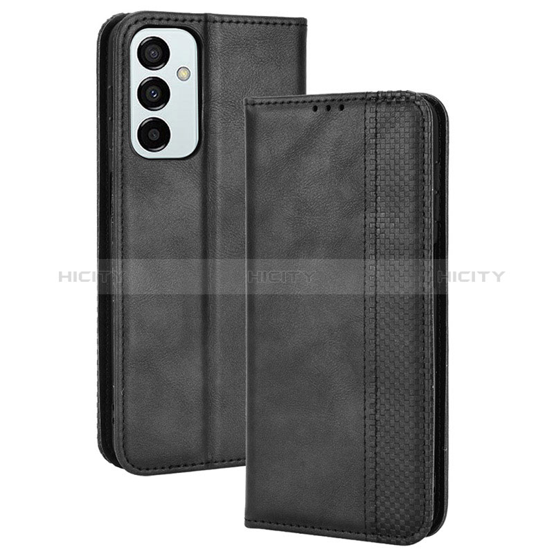 Leather Case Stands Flip Cover Holder BY4 for Samsung Galaxy F23 5G