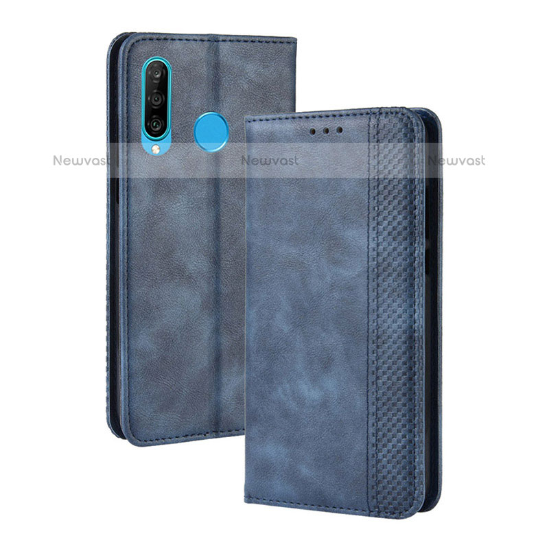 Leather Case Stands Flip Cover Holder BY4 for Samsung Galaxy M30