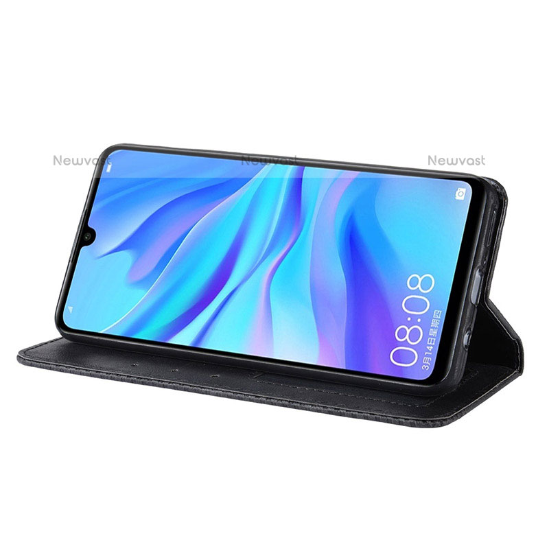 Leather Case Stands Flip Cover Holder BY4 for Samsung Galaxy M30