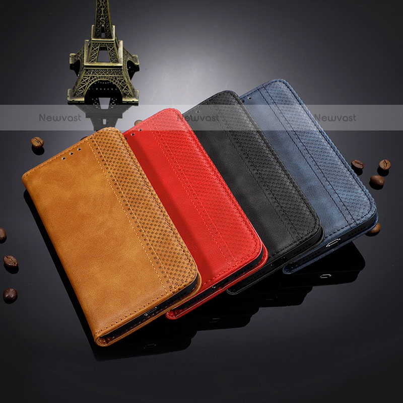 Leather Case Stands Flip Cover Holder BY4 for Samsung Galaxy XCover 5 SM-G525F
