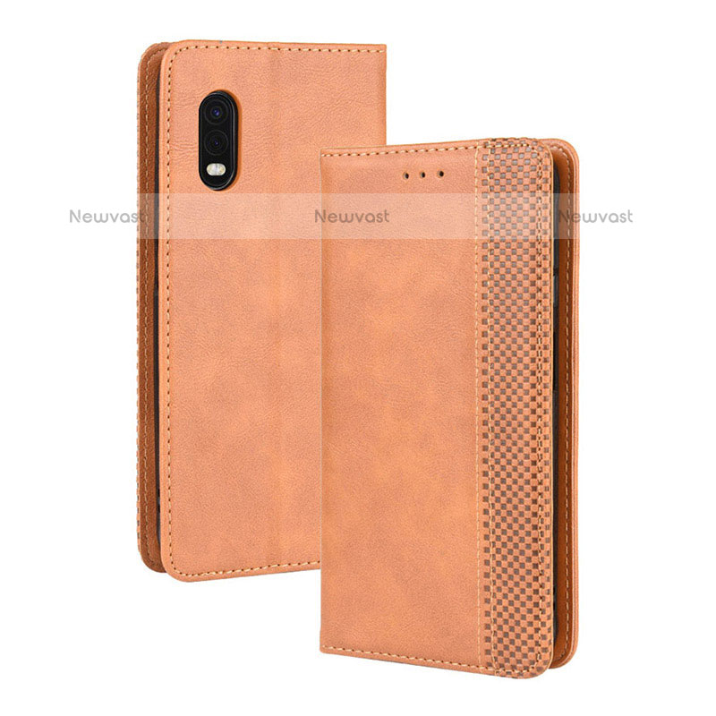 Leather Case Stands Flip Cover Holder BY4 for Samsung Galaxy XCover Pro