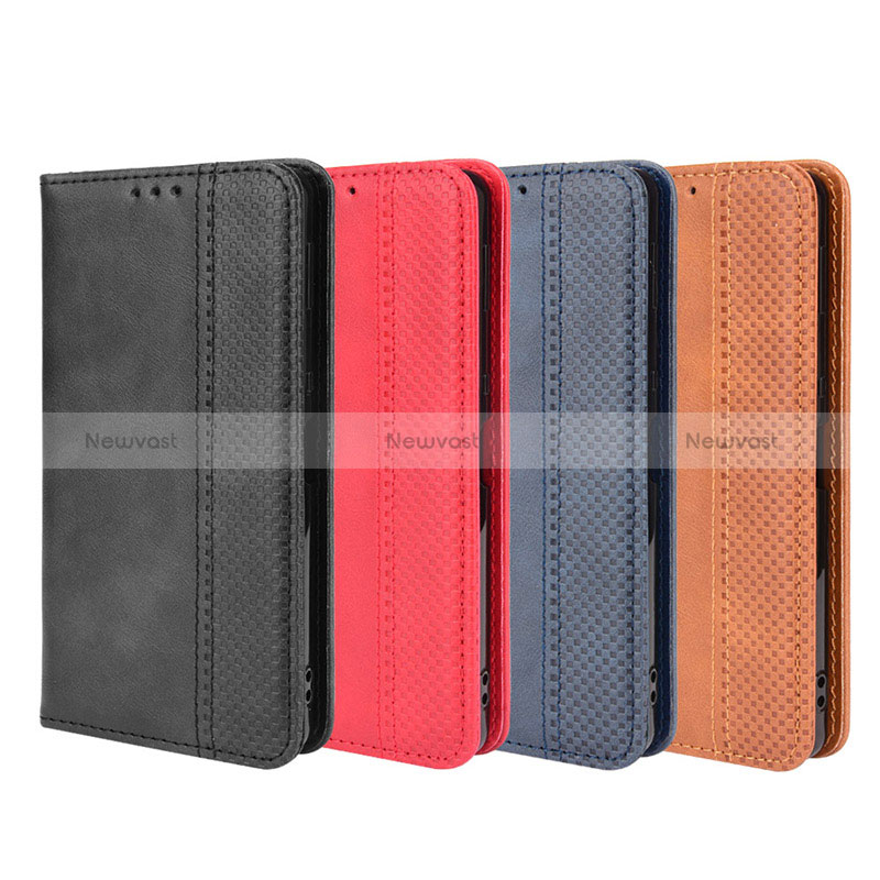 Leather Case Stands Flip Cover Holder BY4 for Sharp Aquos Sense6s