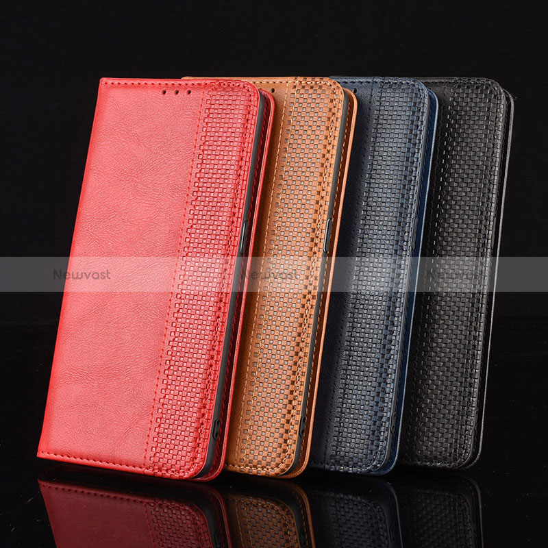 Leather Case Stands Flip Cover Holder BY4 for Sony Xperia 10 IV SO-52C