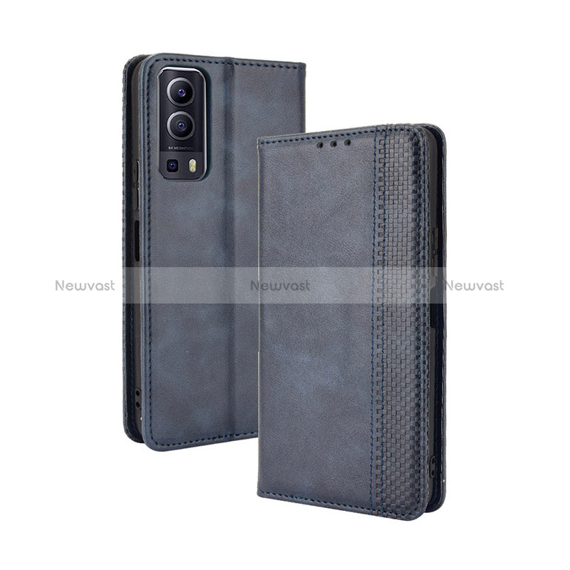 Leather Case Stands Flip Cover Holder BY4 for Vivo iQOO Z3 5G