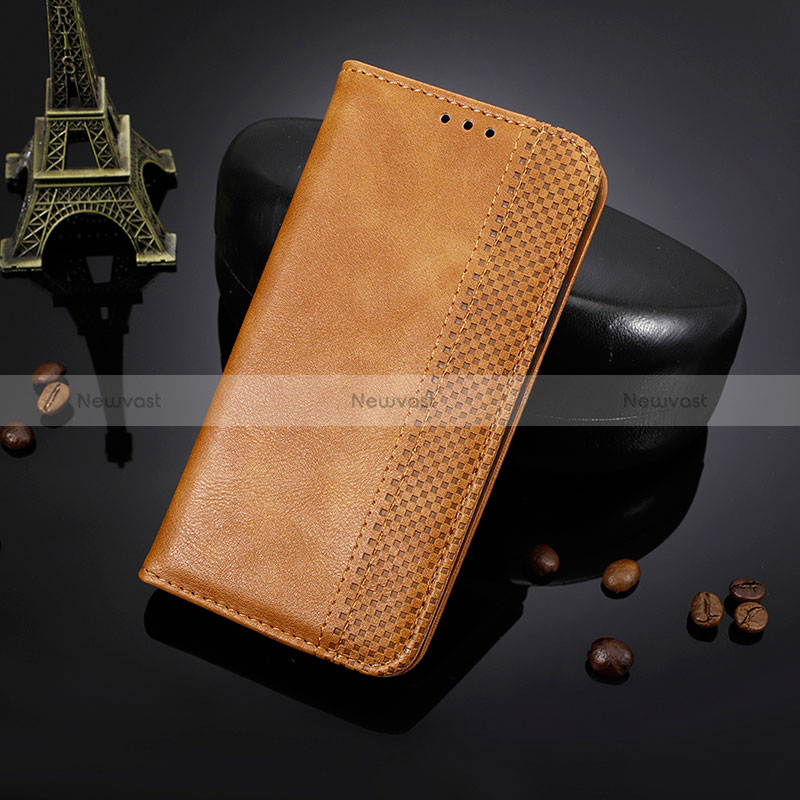 Leather Case Stands Flip Cover Holder BY4 for Vivo V27 Pro 5G