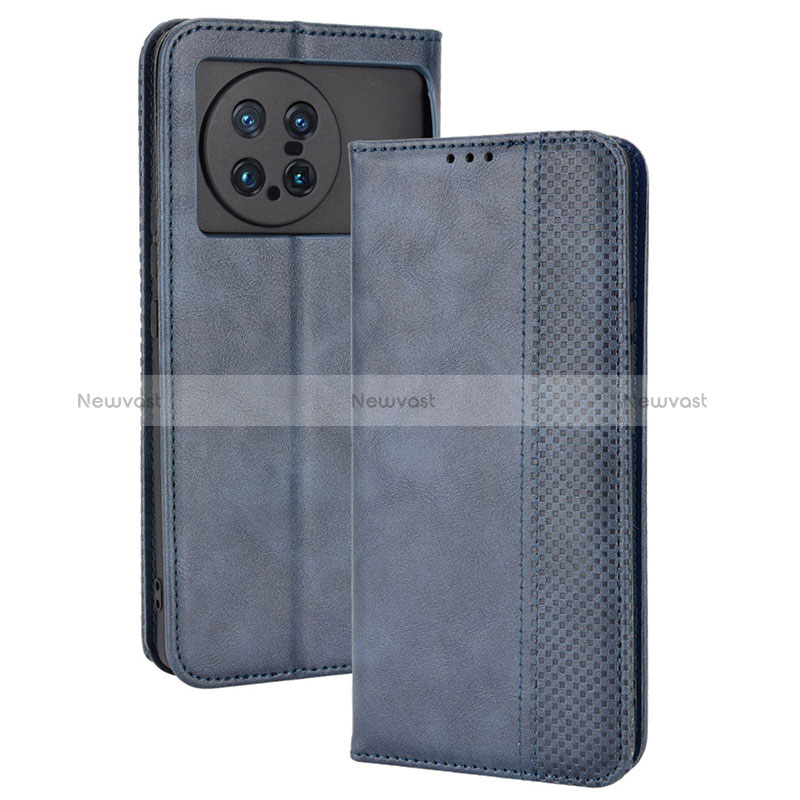 Leather Case Stands Flip Cover Holder BY4 for Vivo X Note