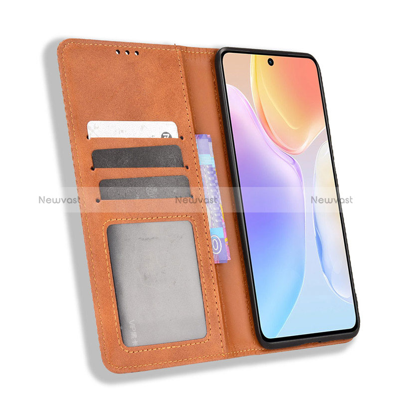 Leather Case Stands Flip Cover Holder BY4 for Vivo X70t