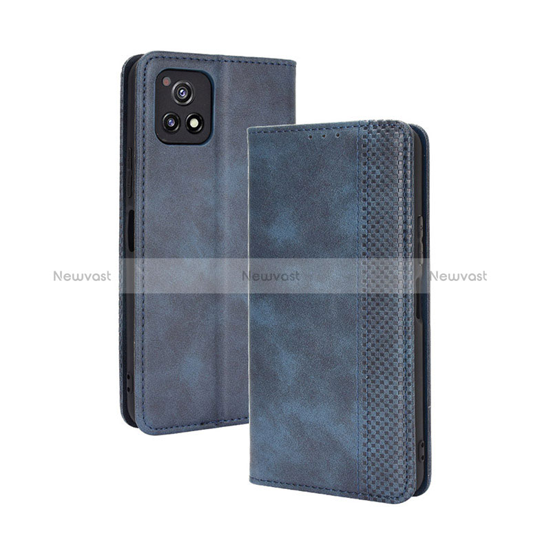 Leather Case Stands Flip Cover Holder BY4 for Vivo Y31s 5G