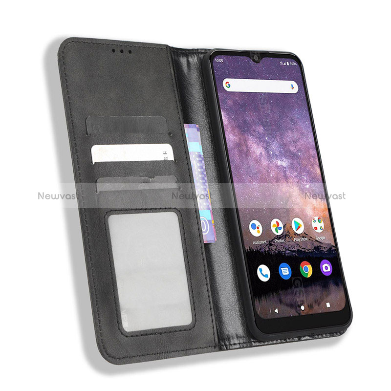 Leather Case Stands Flip Cover Holder BY4 for Wiko Voix