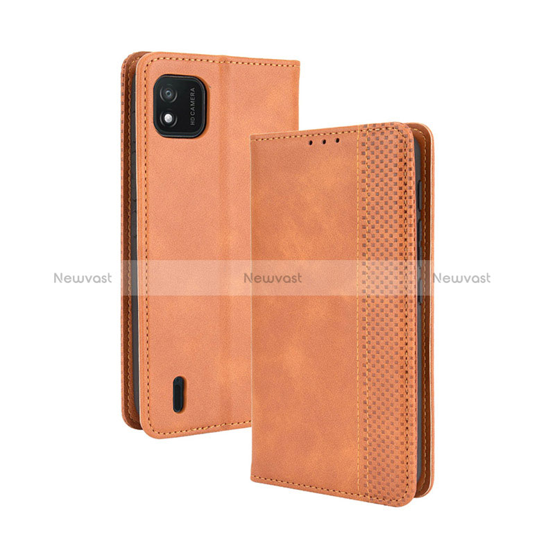 Leather Case Stands Flip Cover Holder BY4 for Wiko Y62