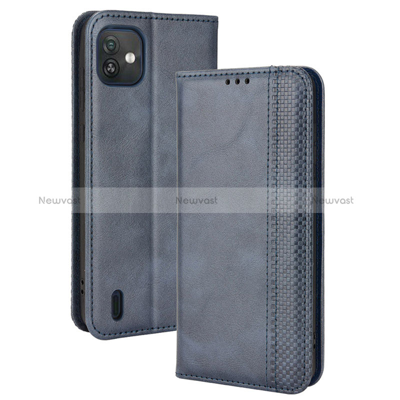 Leather Case Stands Flip Cover Holder BY4 for Wiko Y82