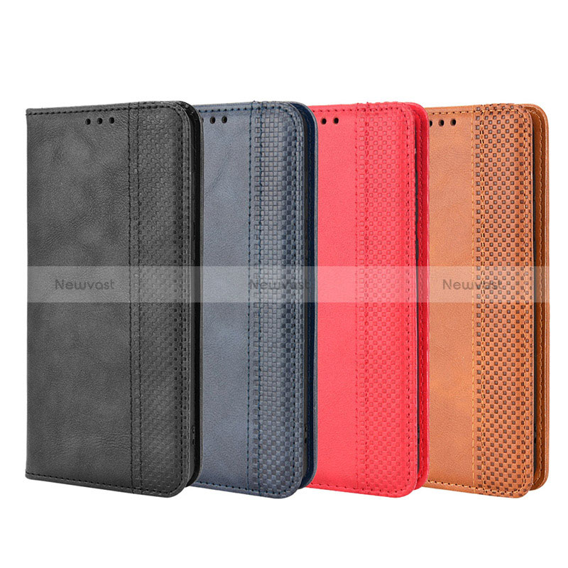 Leather Case Stands Flip Cover Holder BY4 for Wiko Y82