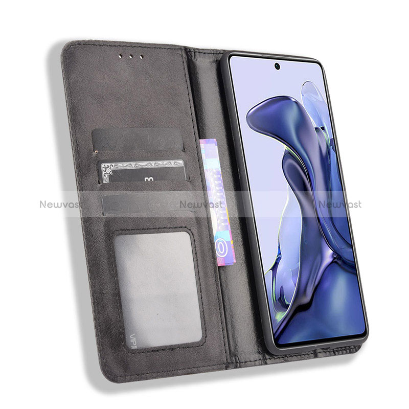 Leather Case Stands Flip Cover Holder BY4 for Xiaomi Mi 11T Pro 5G