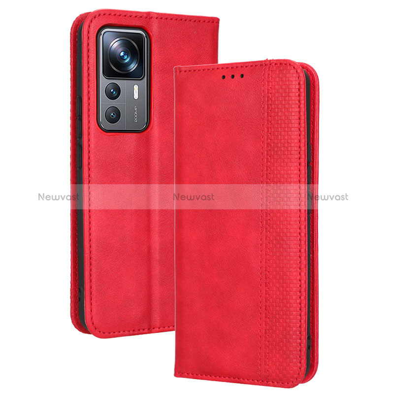 Leather Case Stands Flip Cover Holder BY4 for Xiaomi Mi 12T Pro 5G