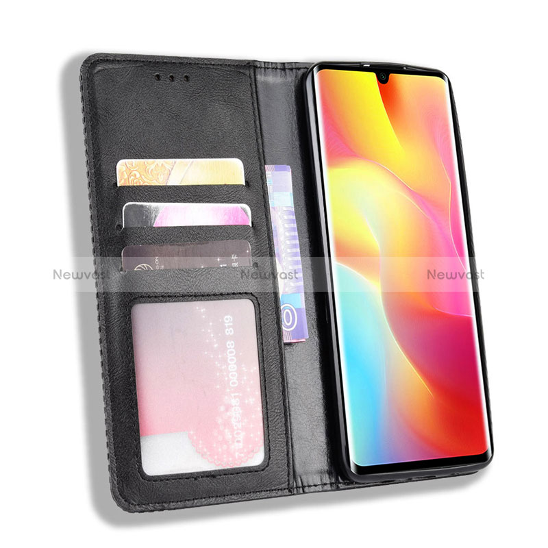 Leather Case Stands Flip Cover Holder BY4 for Xiaomi Mi Note 10 Lite