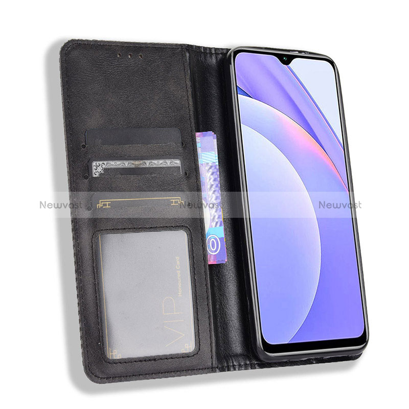 Leather Case Stands Flip Cover Holder BY4 for Xiaomi Redmi 9 Power