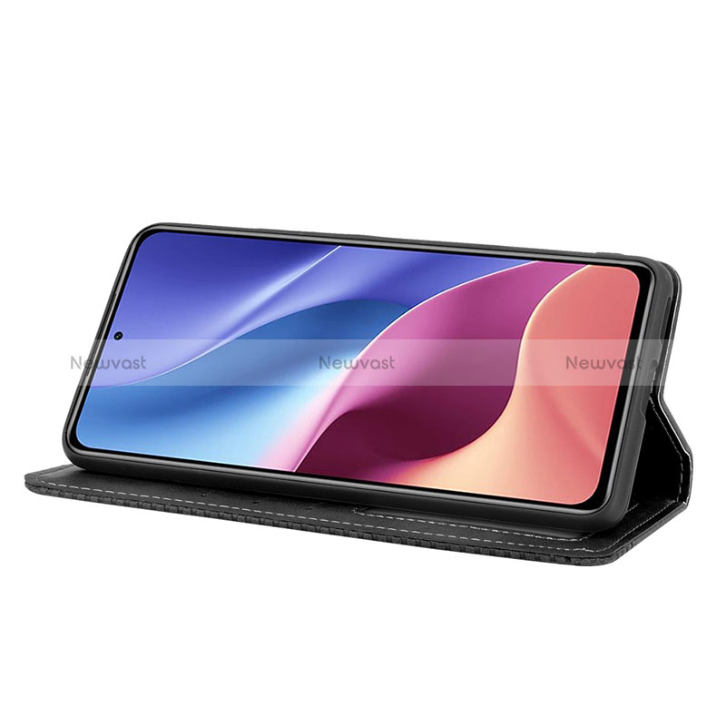 Leather Case Stands Flip Cover Holder BY4 for Xiaomi Redmi K40 5G