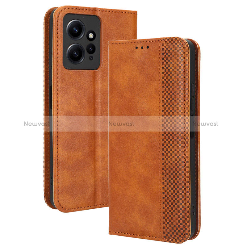 Leather Case Stands Flip Cover Holder BY4 for Xiaomi Redmi Note 12 4G