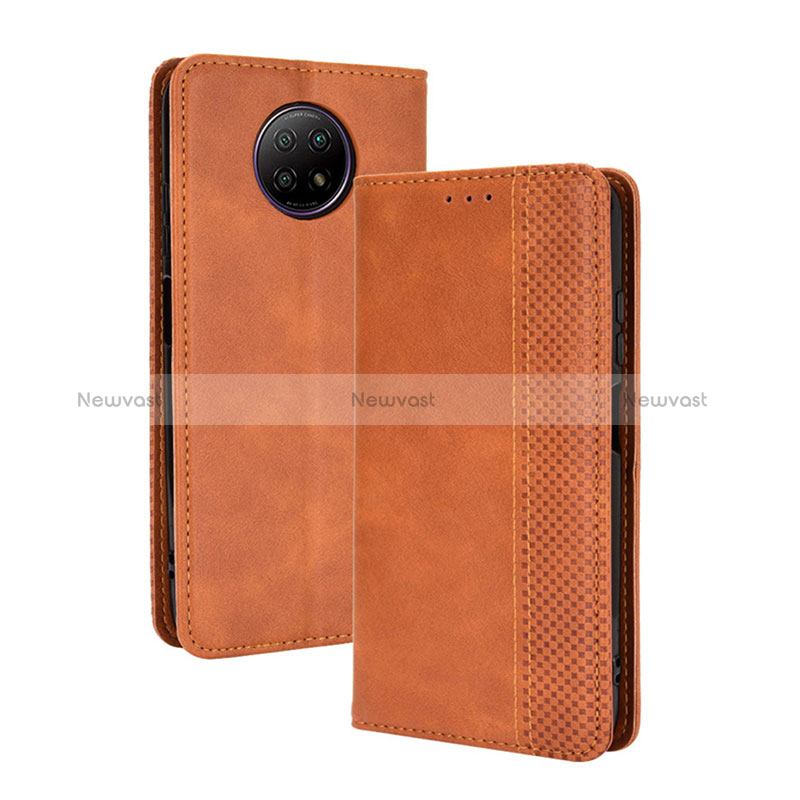 Leather Case Stands Flip Cover Holder BY4 for Xiaomi Redmi Note 9 5G