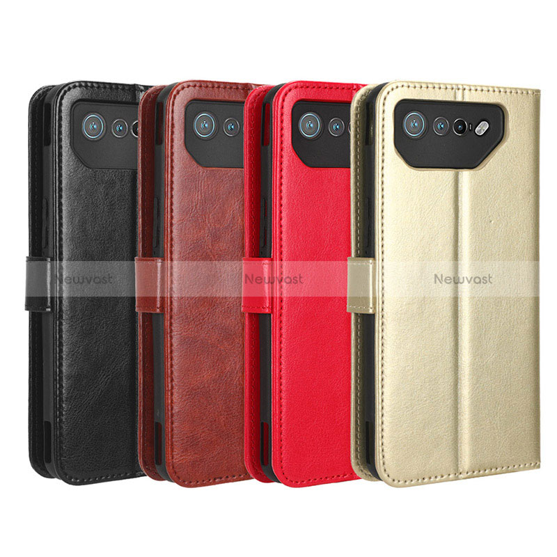 Leather Case Stands Flip Cover Holder BY5 for Asus ROG Phone 7