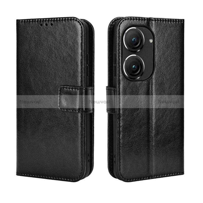 Leather Case Stands Flip Cover Holder BY5 for Asus ZenFone 10