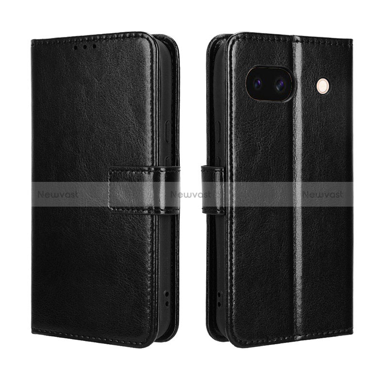 Leather Case Stands Flip Cover Holder BY5 for Google Pixel 8a 5G