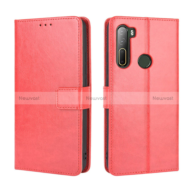 Leather Case Stands Flip Cover Holder BY5 for HTC U20 5G