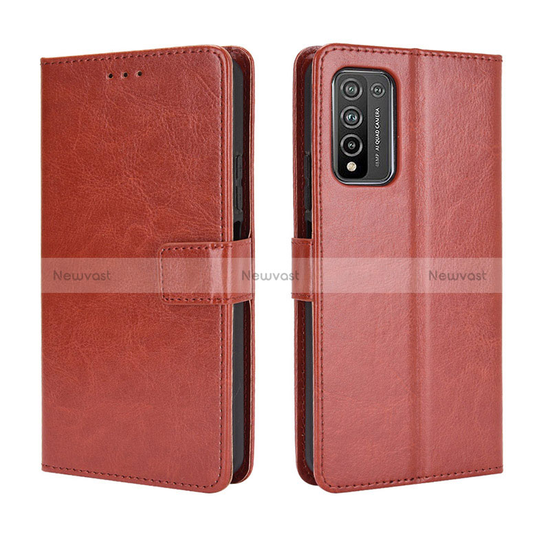 Leather Case Stands Flip Cover Holder BY5 for Huawei Honor 10X Lite