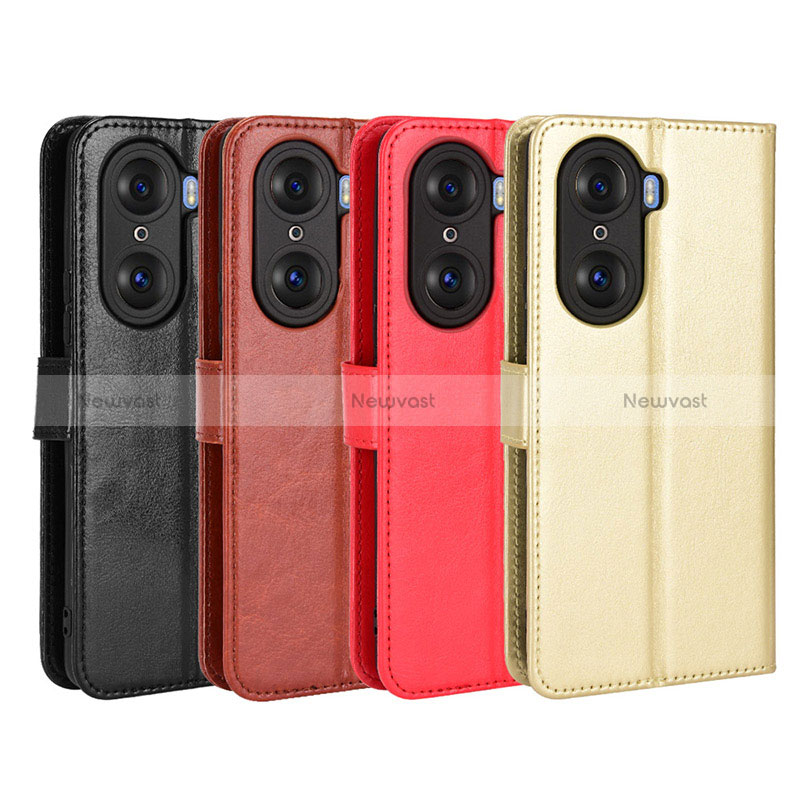 Leather Case Stands Flip Cover Holder BY5 for Huawei Honor 60 5G