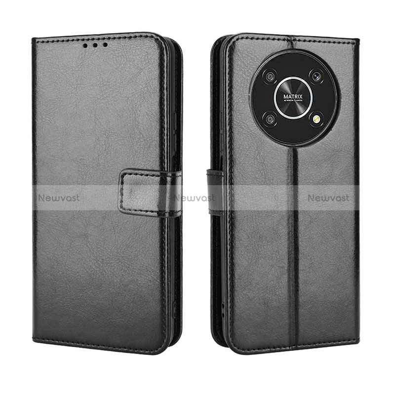 Leather Case Stands Flip Cover Holder BY5 for Huawei Honor Magic4 Lite 5G