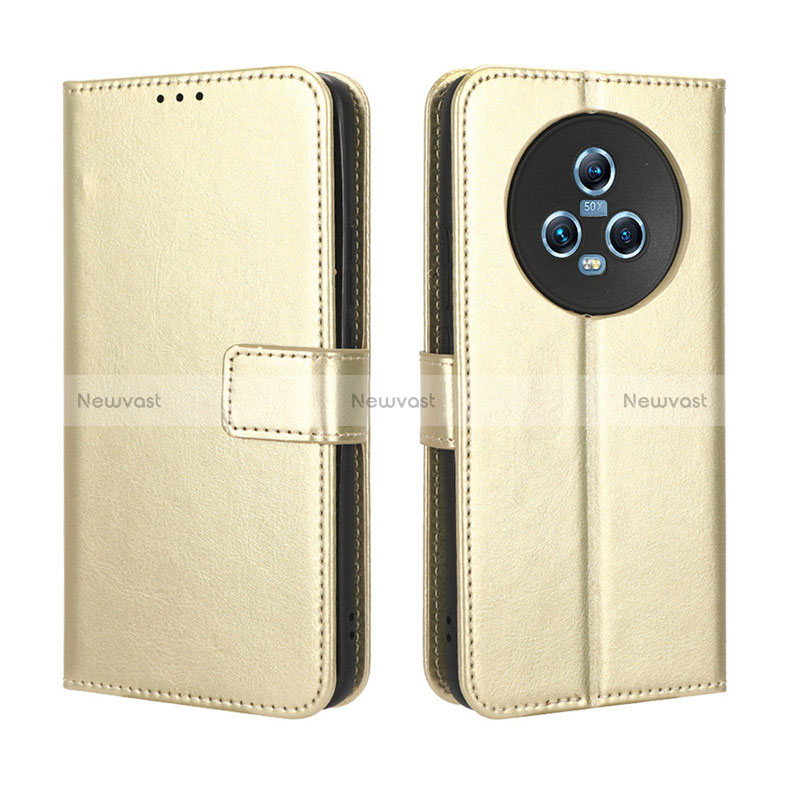 Leather Case Stands Flip Cover Holder BY5 for Huawei Honor Magic5 5G