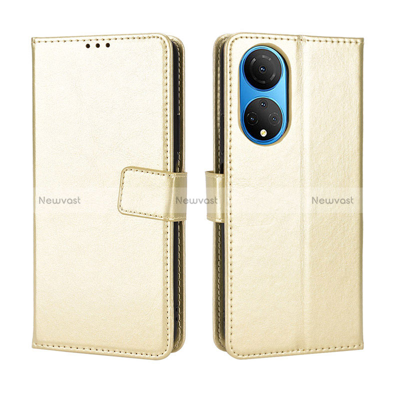 Leather Case Stands Flip Cover Holder BY5 for Huawei Honor X7