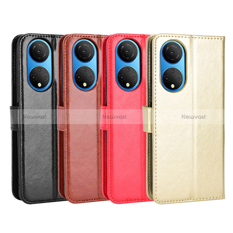 Leather Case Stands Flip Cover Holder BY5 for Huawei Honor X7