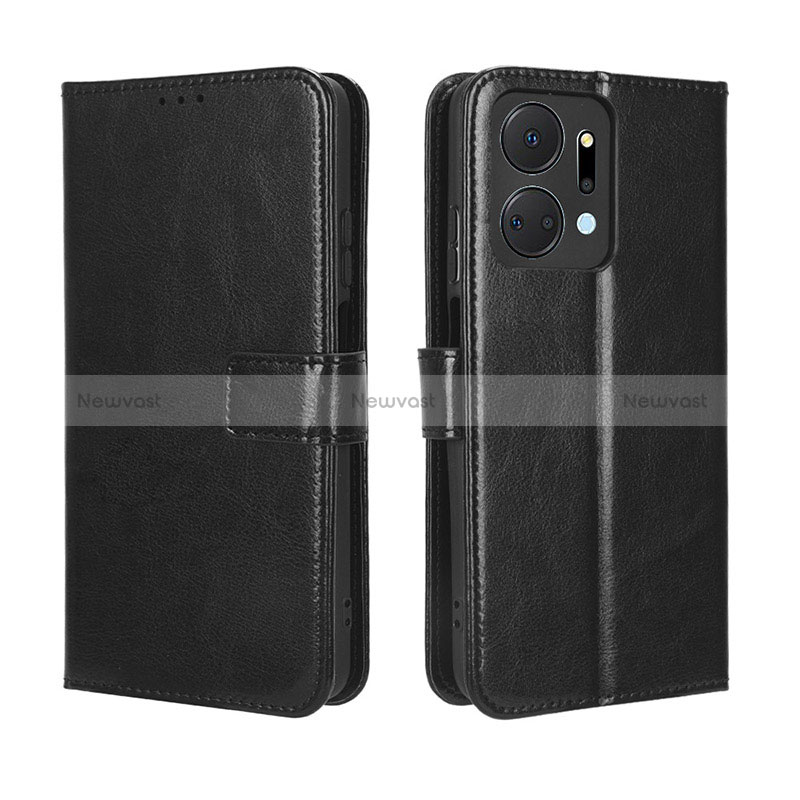 Leather Case Stands Flip Cover Holder BY5 for Huawei Honor X7a