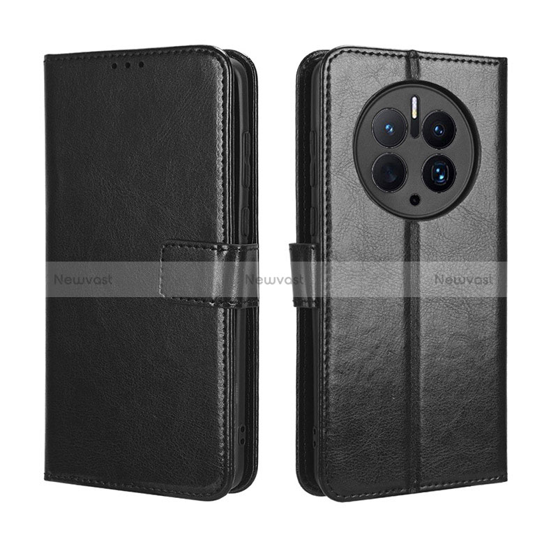 Leather Case Stands Flip Cover Holder BY5 for Huawei Mate 50 Pro