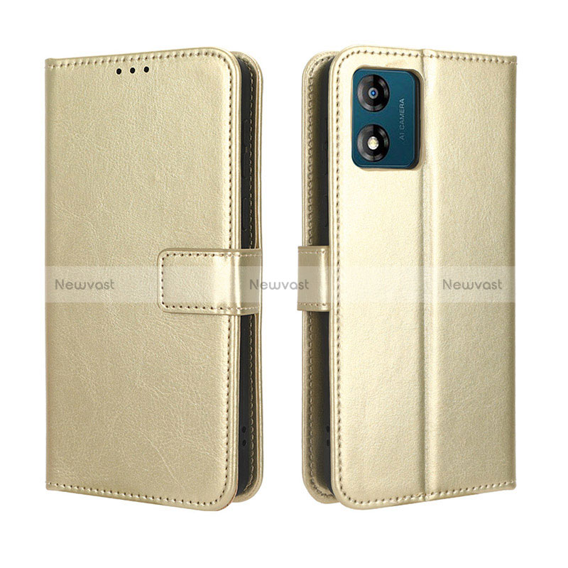 Leather Case Stands Flip Cover Holder BY5 for Motorola Moto E13