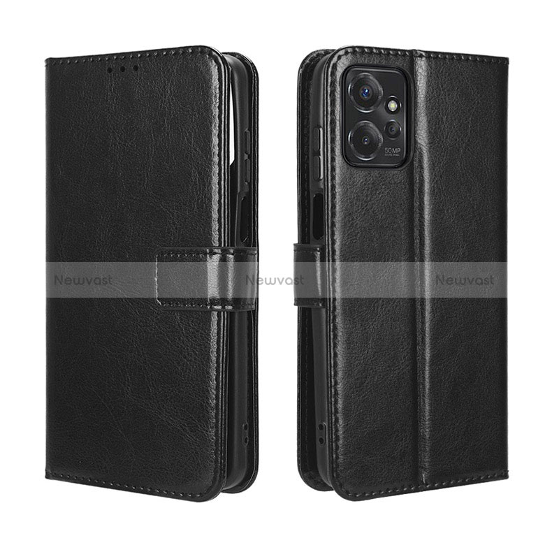 Leather Case Stands Flip Cover Holder BY5 for Motorola Moto G Power 5G (2023)