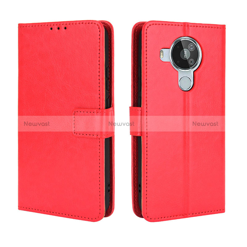 Leather Case Stands Flip Cover Holder BY5 for Nokia 7.3