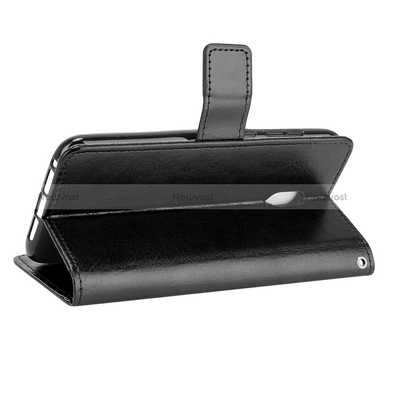 Leather Case Stands Flip Cover Holder BY5 for Nokia C01 Plus