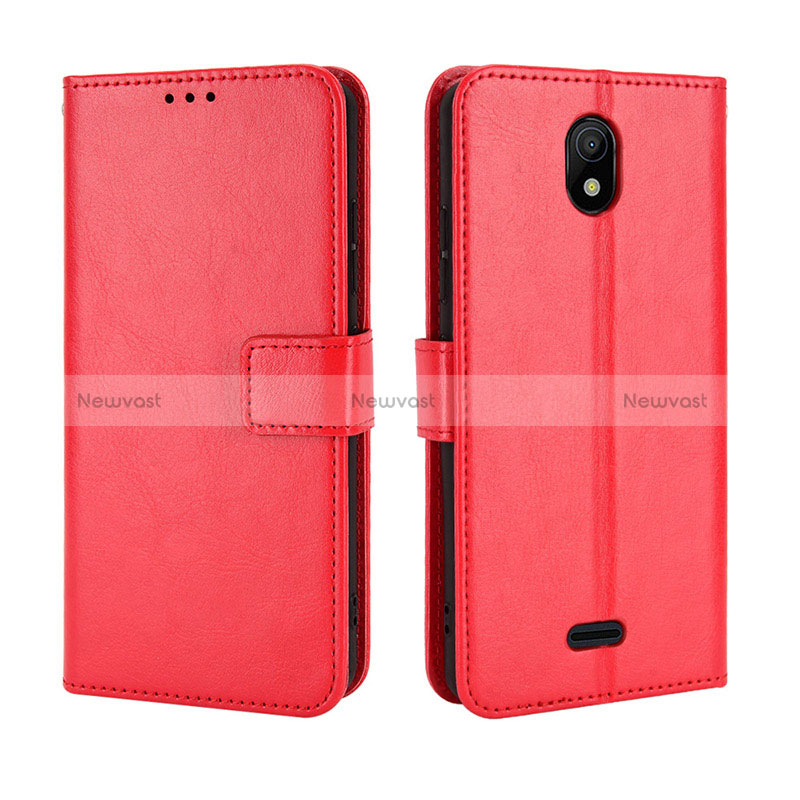 Leather Case Stands Flip Cover Holder BY5 for Nokia C100