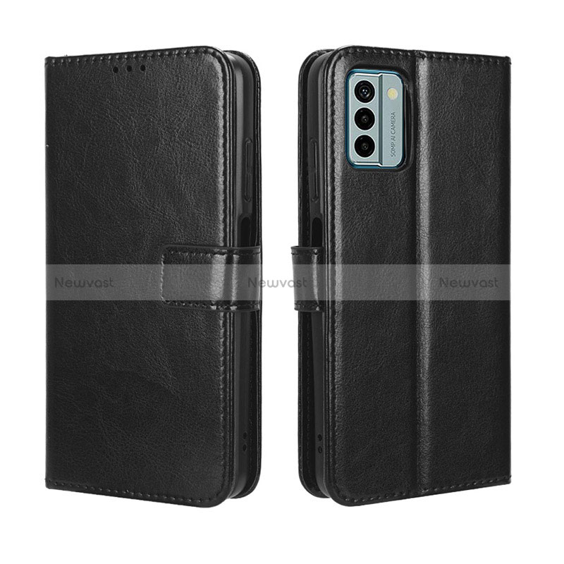 Leather Case Stands Flip Cover Holder BY5 for Nokia G22