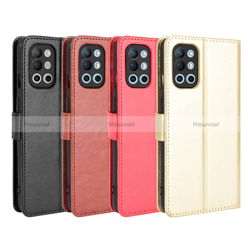 Leather Case Stands Flip Cover Holder BY5 for OnePlus 9R 5G