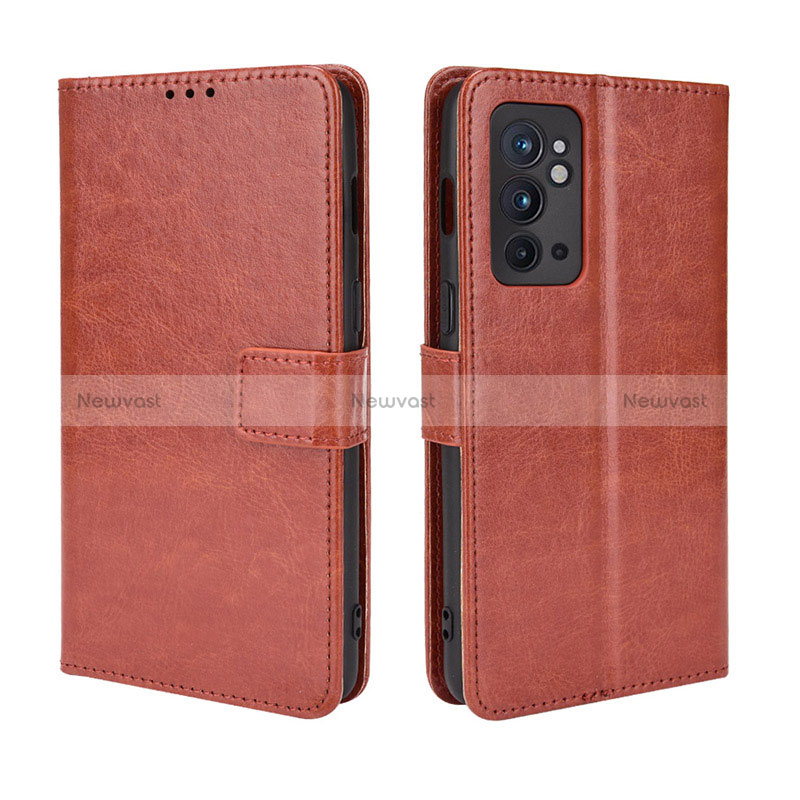 Leather Case Stands Flip Cover Holder BY5 for OnePlus 9RT 5G