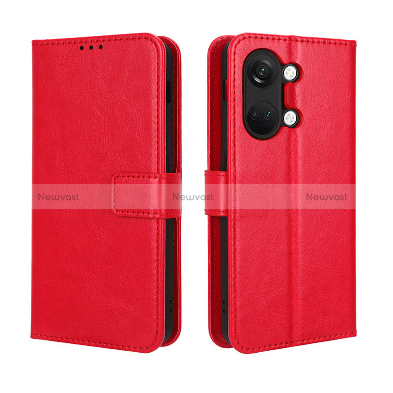 Leather Case Stands Flip Cover Holder BY5 for OnePlus Nord 3 5G