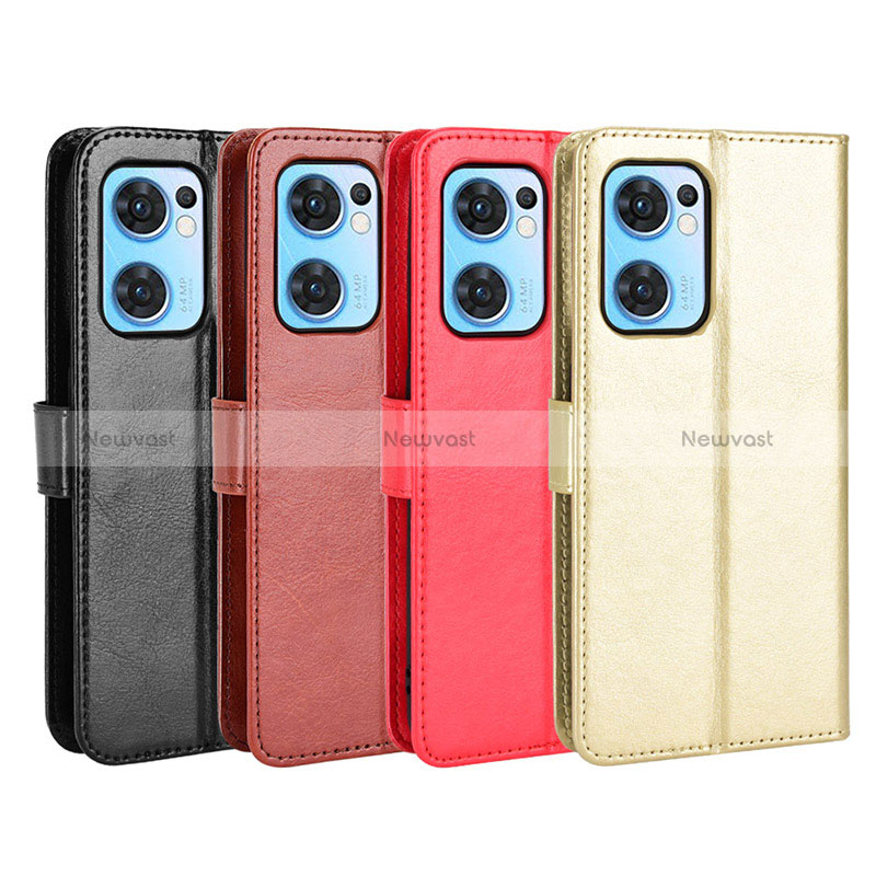 Leather Case Stands Flip Cover Holder BY5 for OnePlus Nord CE 2 5G