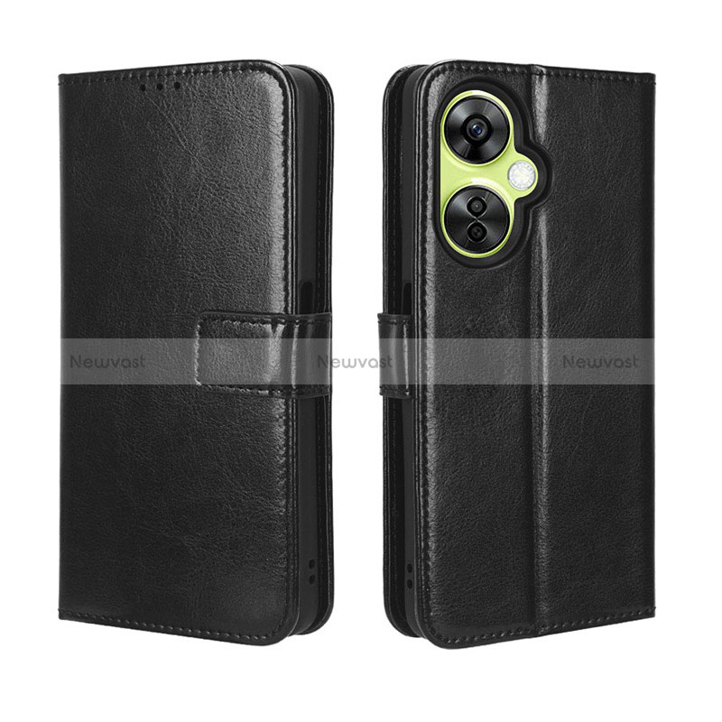 Leather Case Stands Flip Cover Holder BY5 for OnePlus Nord CE 3 Lite 5G