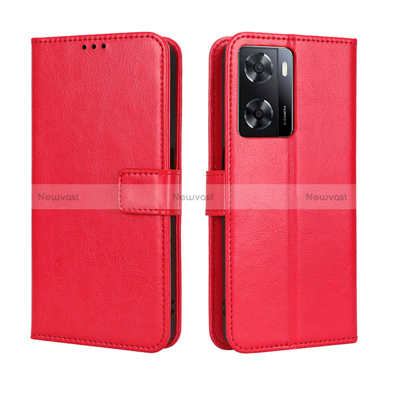 Leather Case Stands Flip Cover Holder BY5 for Oppo A57e