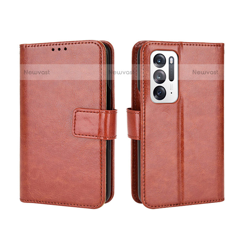 Leather Case Stands Flip Cover Holder BY5 for Oppo Find N 5G