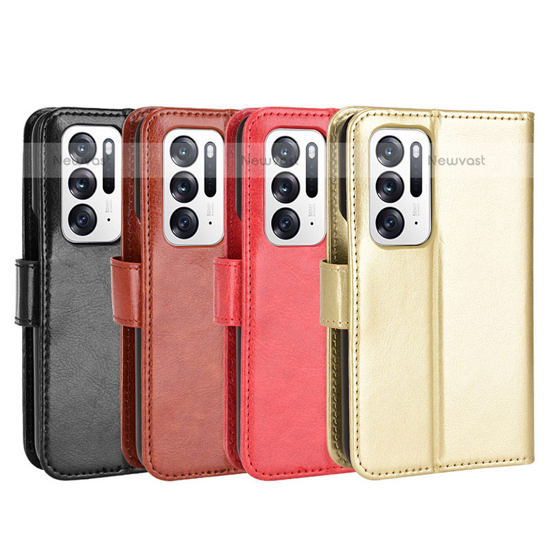 Leather Case Stands Flip Cover Holder BY5 for Oppo Find N 5G